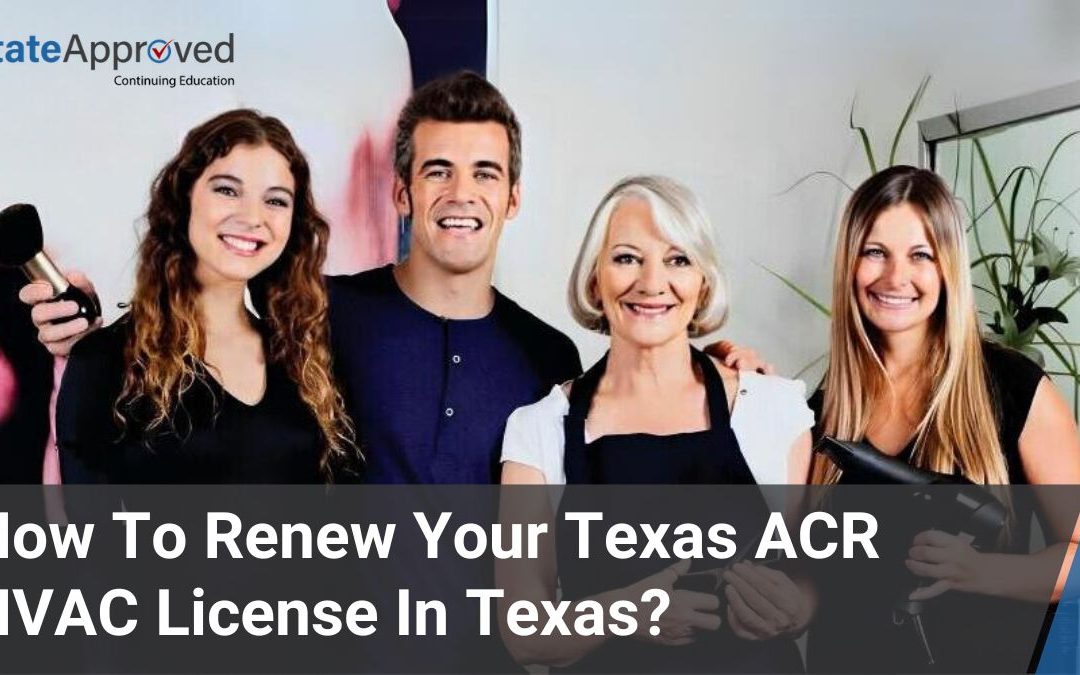 Renew an ACR / HVAC License in Texas