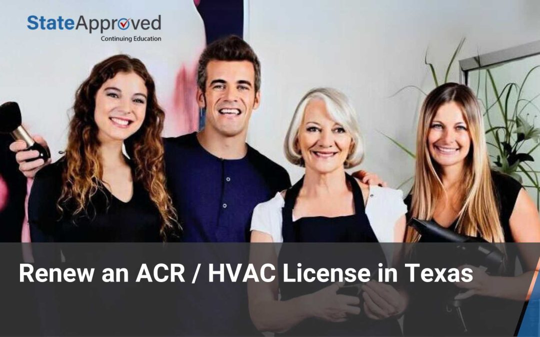 Renew an ACR / HVAC License in Texas
