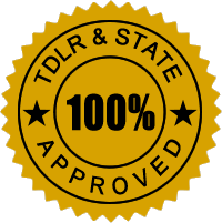 TDLR & State Approved