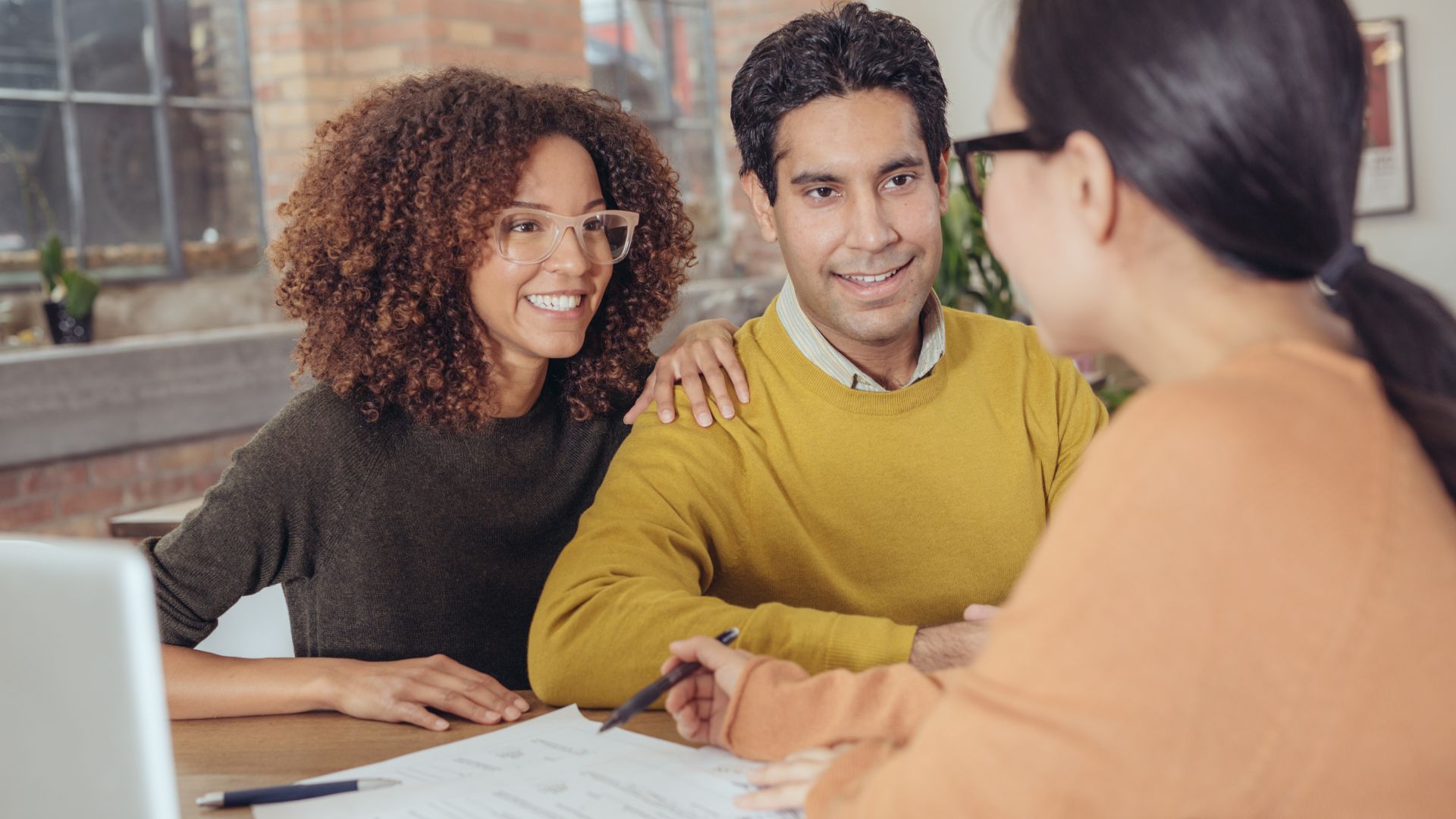 Couple Discussing Options With A Consultant