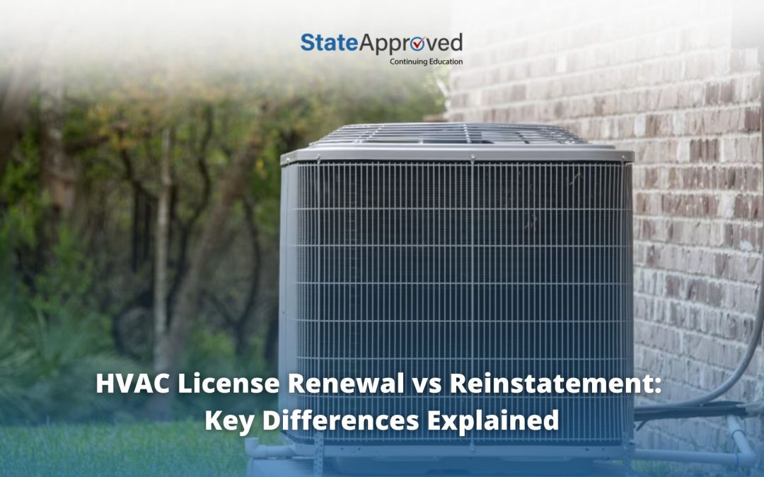 HVAC License Renewal vs Reinstatement: Key Differences Explained