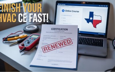 Strategies to Complete Your Texas HVAC Continuing Education for License Renewal