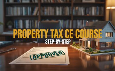Step-by-Step: Enrolling in a Property Tax Consultant CE Course
